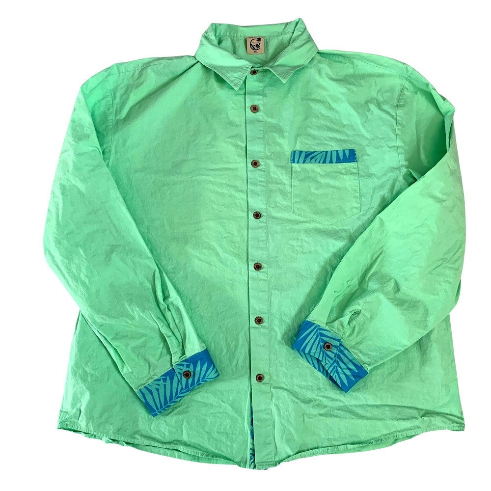 Hardaddy Men's Size 2XL Long Sleeve Button Up Pocket Casual Shirt